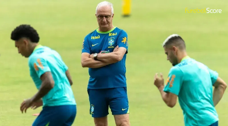 Dorival experimenta alterações e pode contar com João Pedro como surpresa no ataque para o confronto contra a Colômbia; confira a provável escalação.